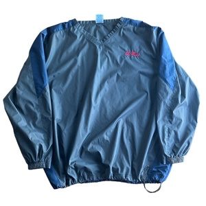 Vintage Olemiss Rebels windbreaker